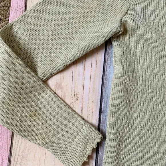 Vintage gold jeweled cardigan size small - Picture 3 of 11